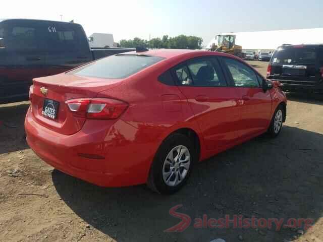 1G1BJ5SM1K7102901 2019 CHEVROLET CRUZE