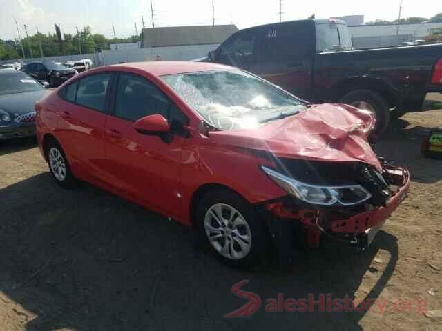 1G1BJ5SM1K7102901 2019 CHEVROLET CRUZE