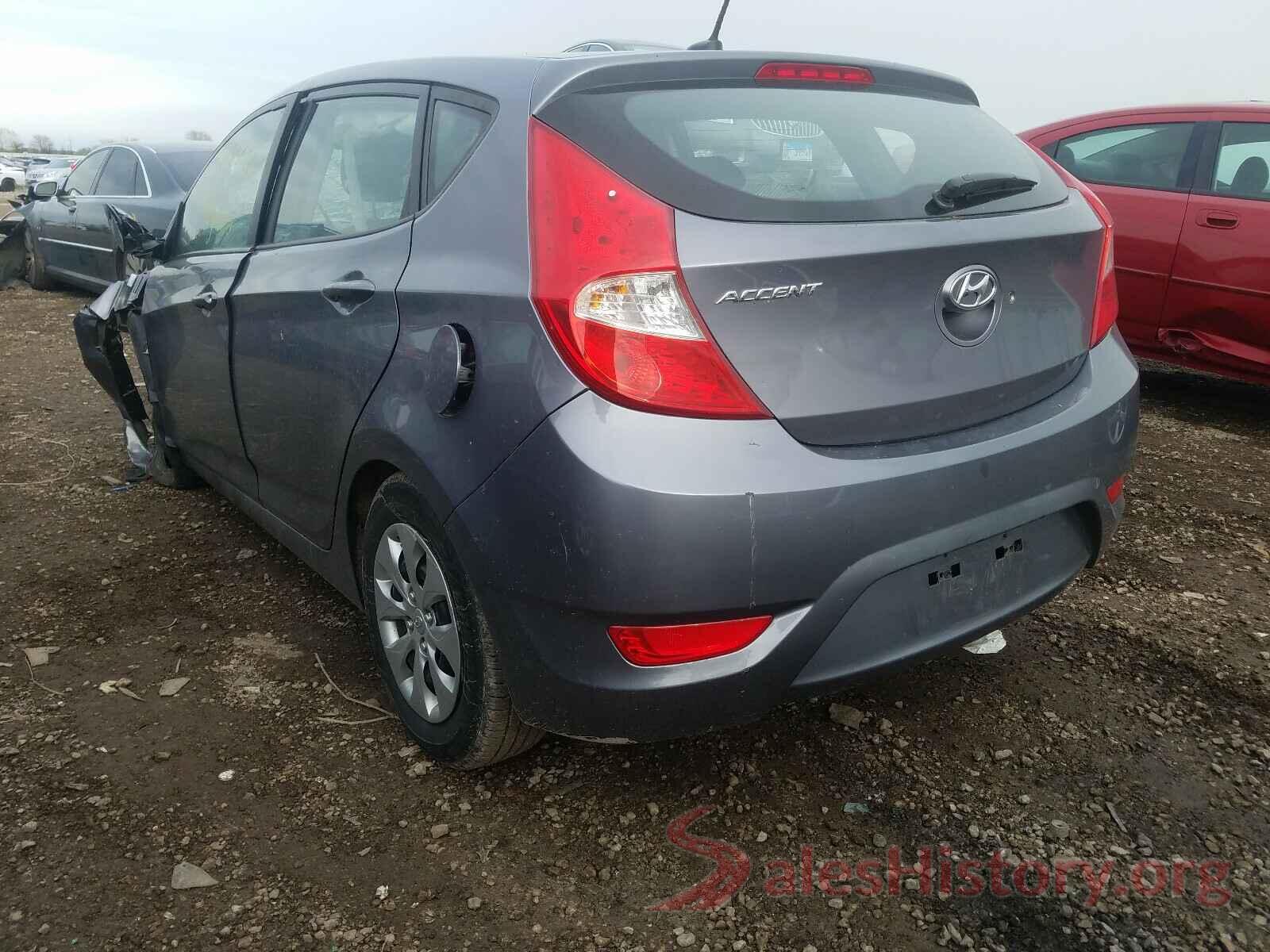 KMHCT5AE2HU311487 2017 HYUNDAI ACCENT