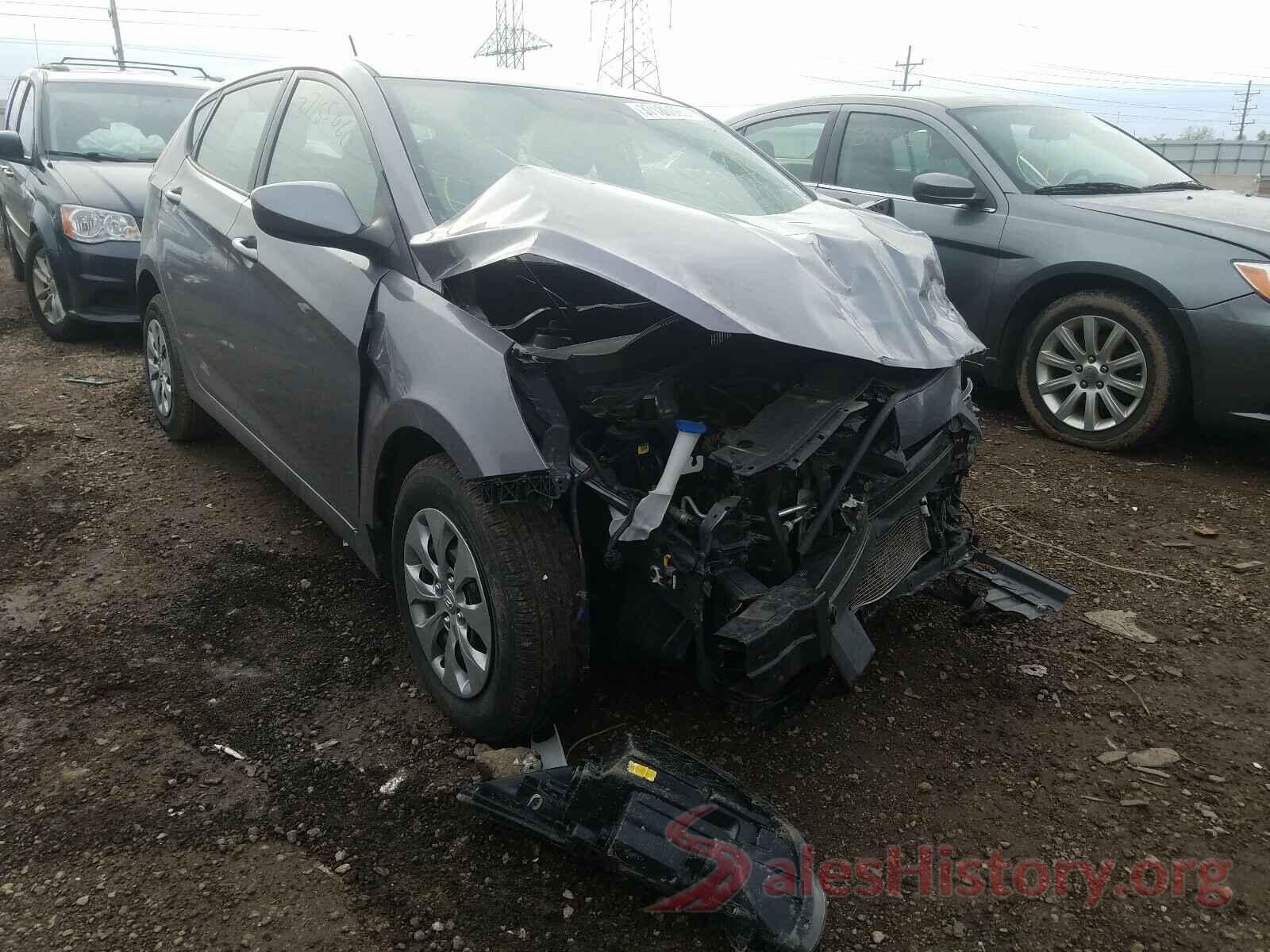 KMHCT5AE2HU311487 2017 HYUNDAI ACCENT