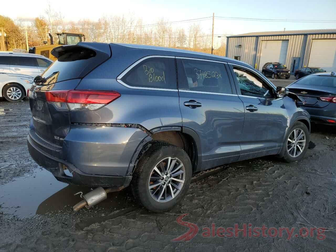 5TDJZRFH5JS853214 2018 TOYOTA HIGHLANDER