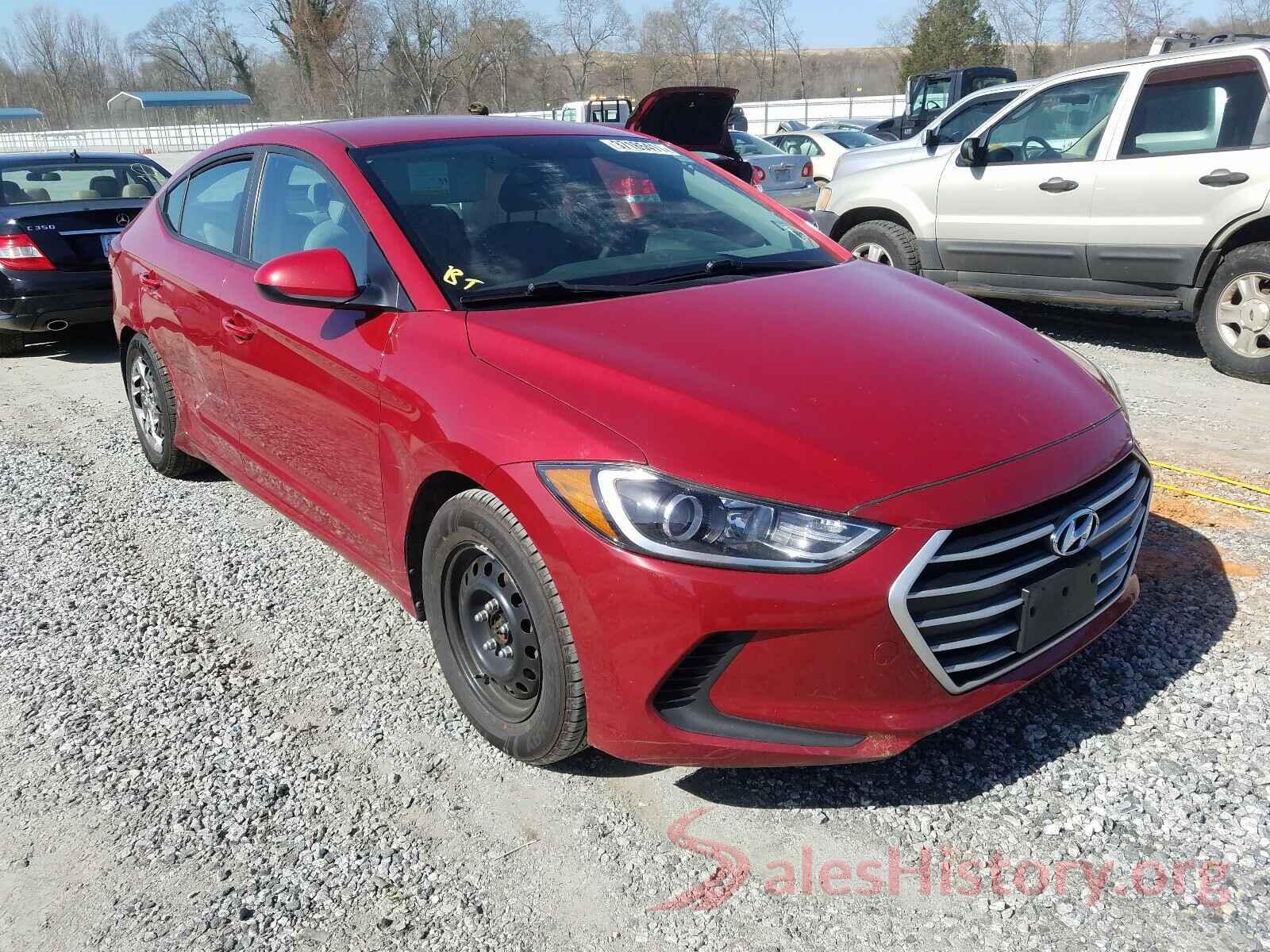 KMHD74LF7HU080238 2017 HYUNDAI ELANTRA