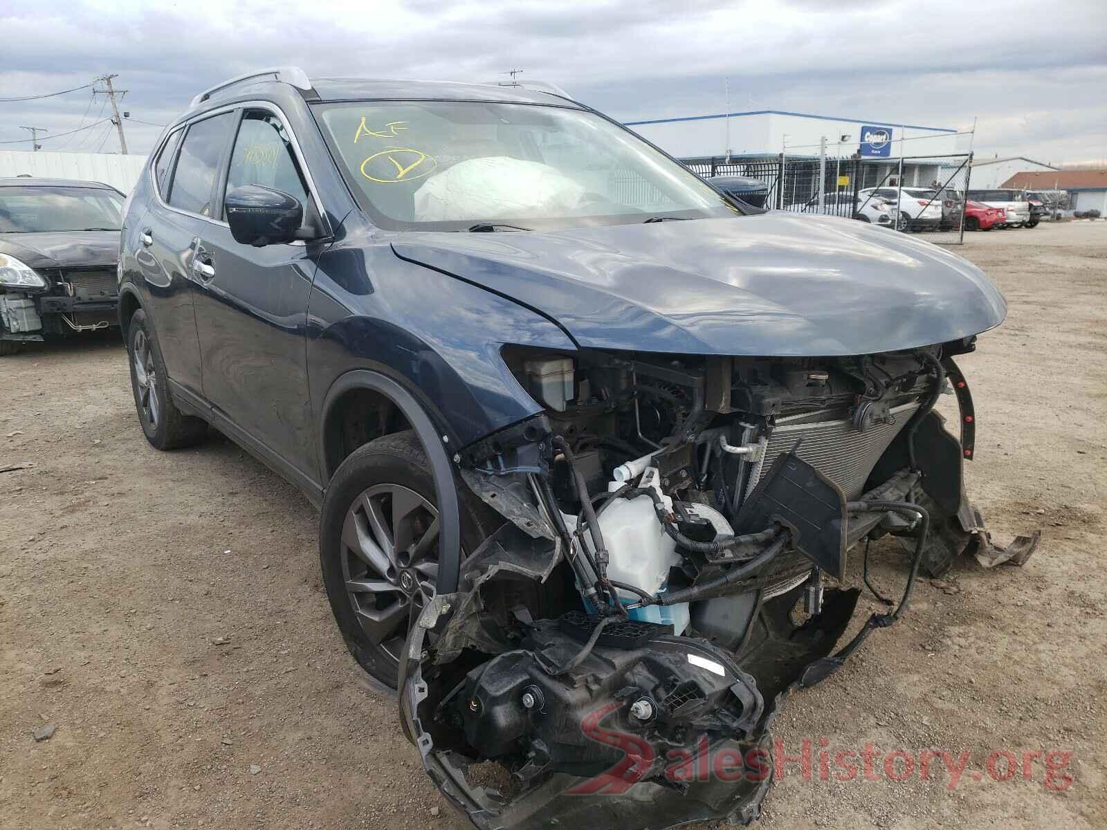 5N1AT2MV0GC854830 2016 NISSAN ROGUE