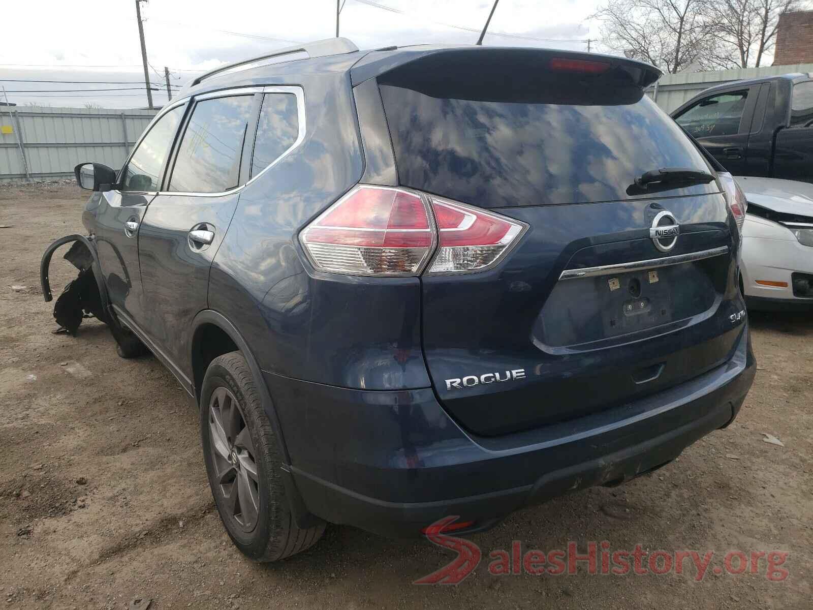 5N1AT2MV0GC854830 2016 NISSAN ROGUE