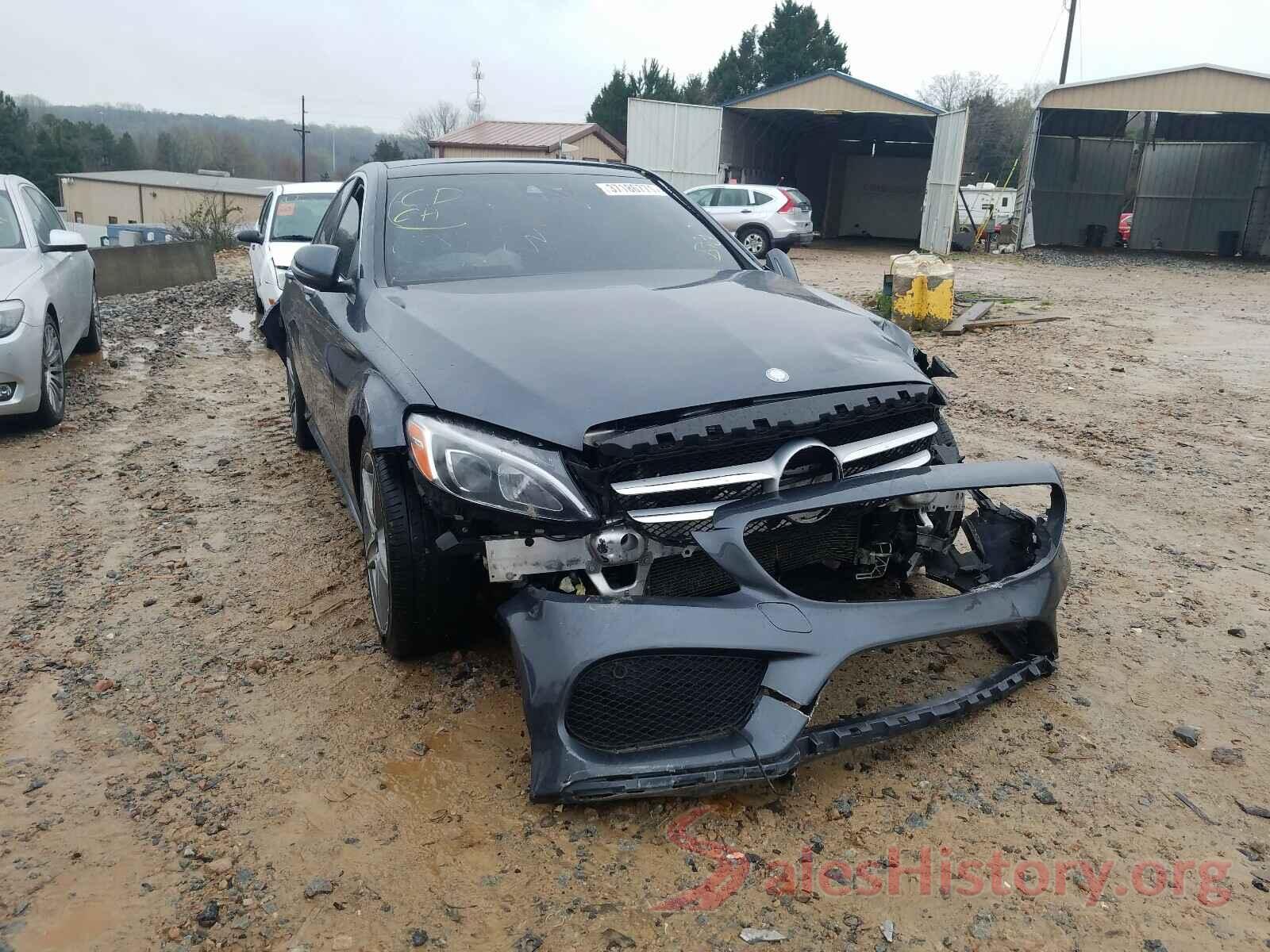 WDDWF4KB7GR136541 2016 MERCEDES-BENZ C CLASS