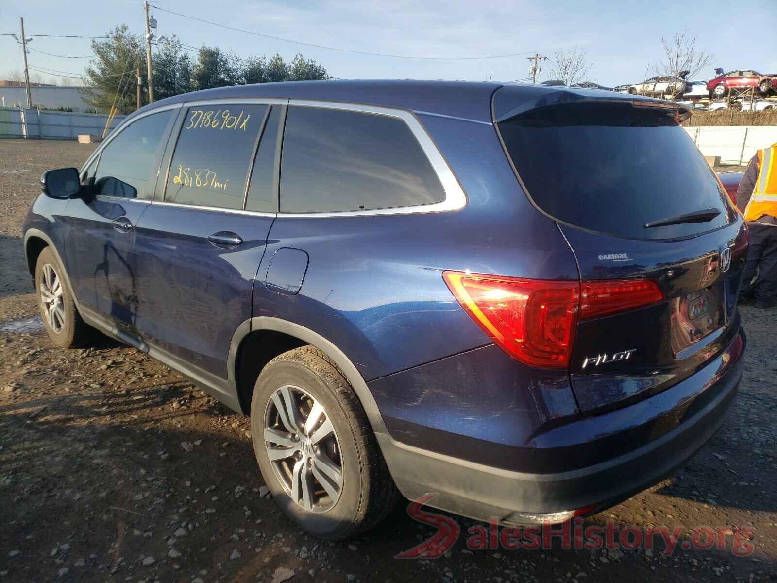 5FNYF5H38GB021560 2016 HONDA PILOT