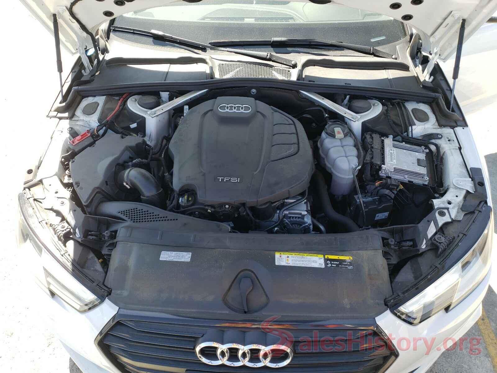 WAUGMAF45KN017625 2019 AUDI A4