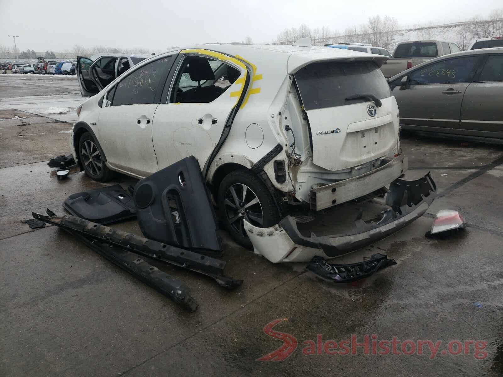 JTDKDTB30J1604651 2018 TOYOTA PRIUS