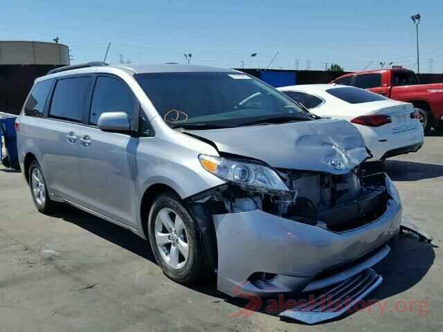 5TDKZ3DC6HS845884 2017 TOYOTA SIENNA