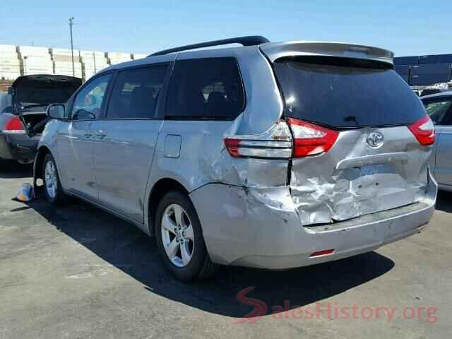 5TDKZ3DC6HS845884 2017 TOYOTA SIENNA