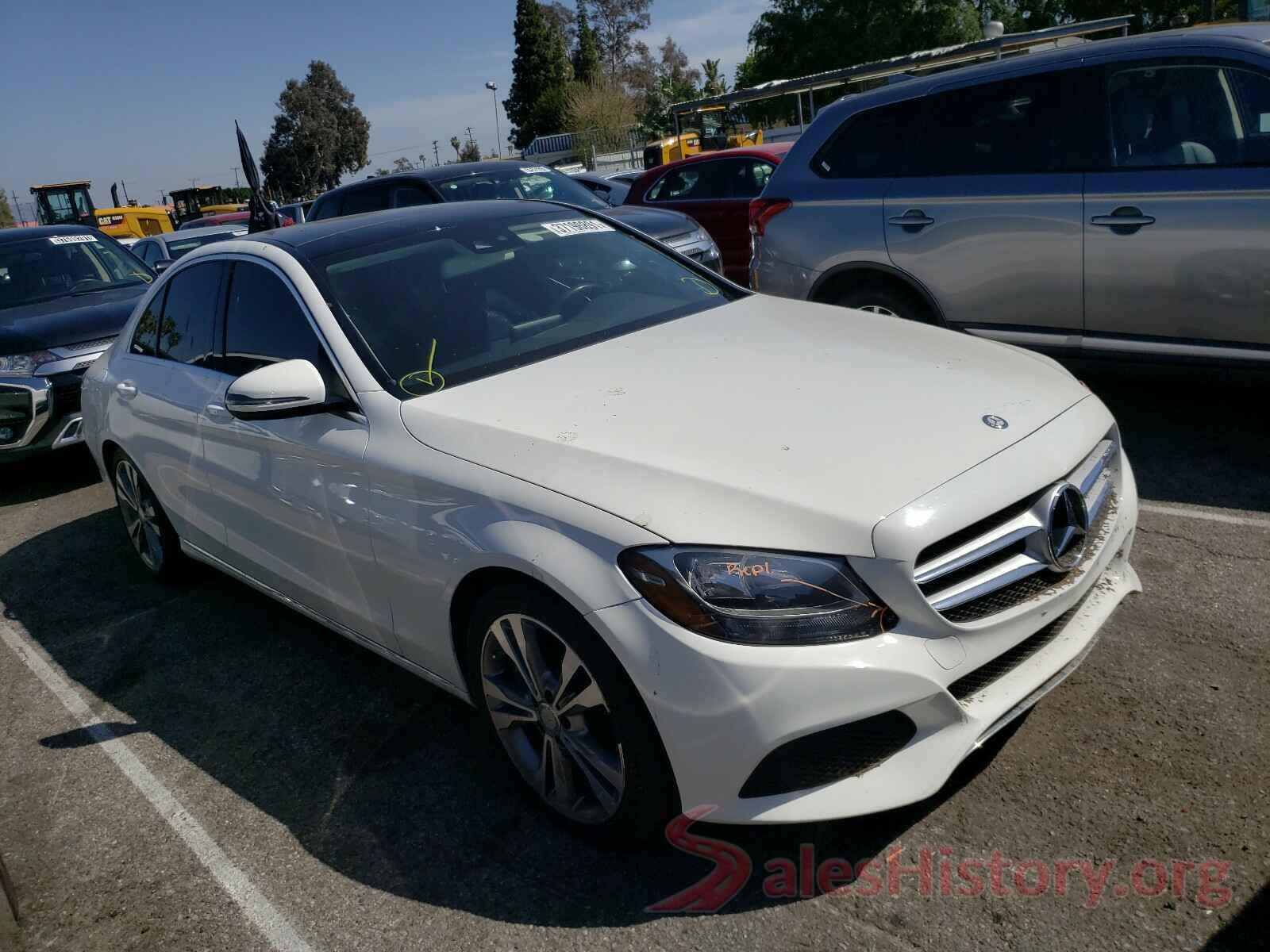 55SWF4JB6HU185845 2017 MERCEDES-BENZ C CLASS