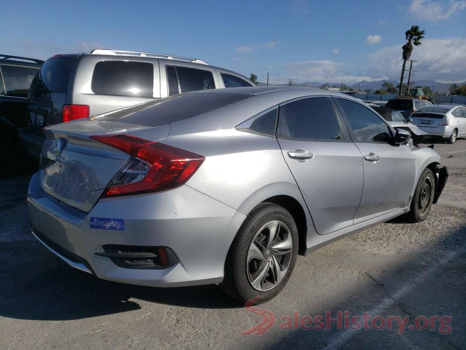 2HGFC2F67KH555410 2019 HONDA CIVIC