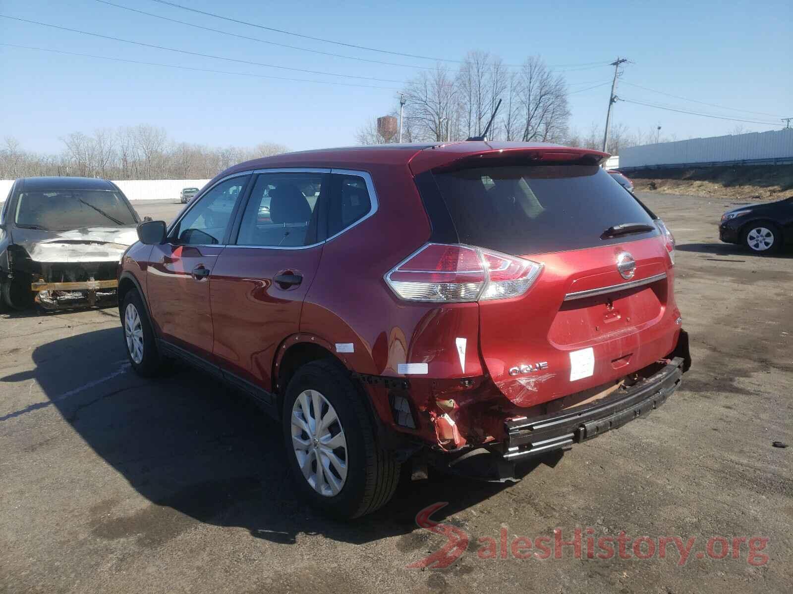 5N1AT2MV2GC829542 2016 NISSAN ROGUE