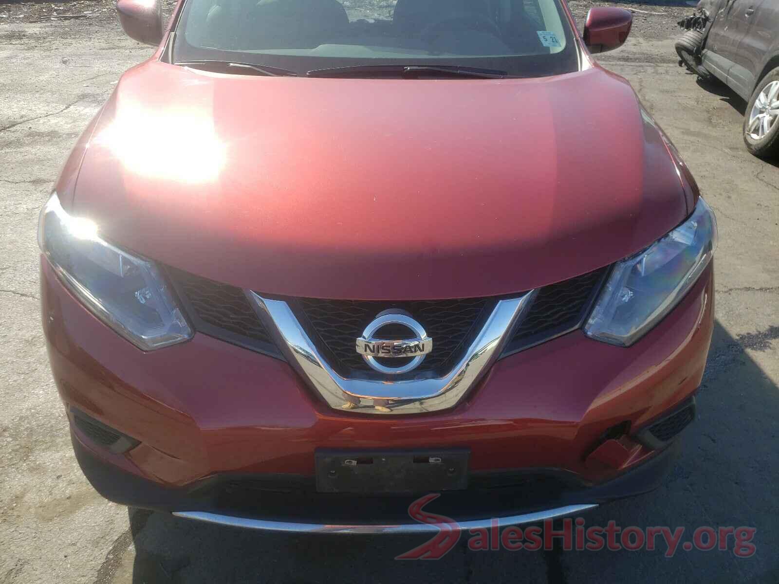 5N1AT2MV2GC829542 2016 NISSAN ROGUE