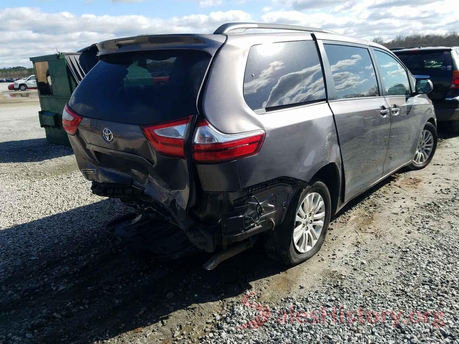 5TDYK3DC8GS710631 2016 TOYOTA SIENNA