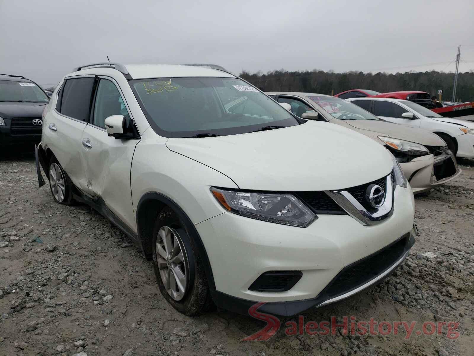 5N1AT2MT6GC831325 2016 NISSAN ROGUE