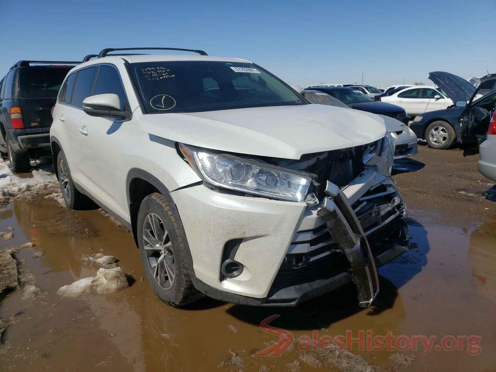 5TDBZRFH4KS707697 2019 TOYOTA HIGHLANDER