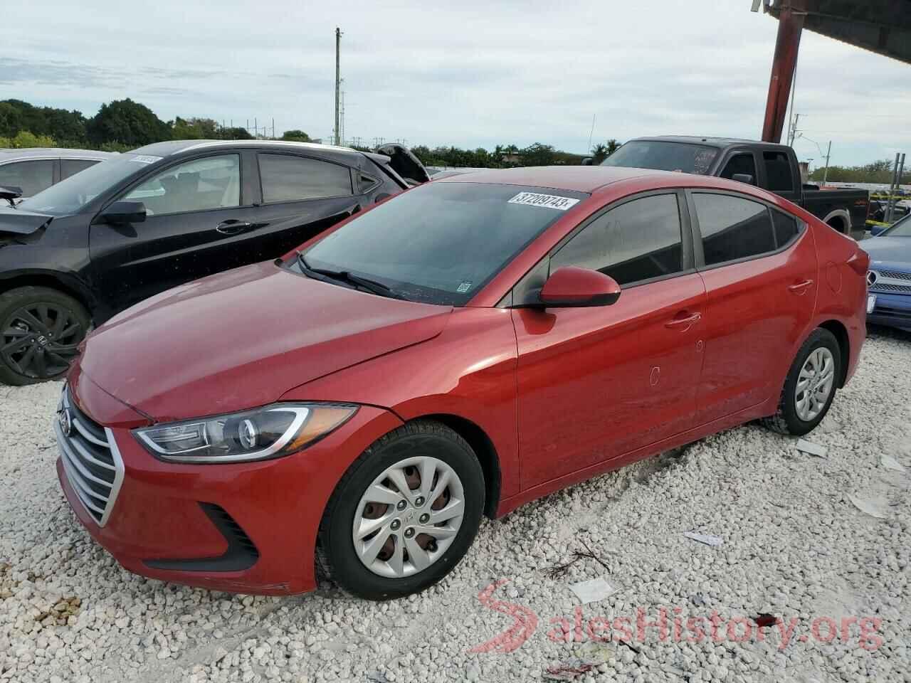 5NPD74LF2HH197529 2017 HYUNDAI ELANTRA