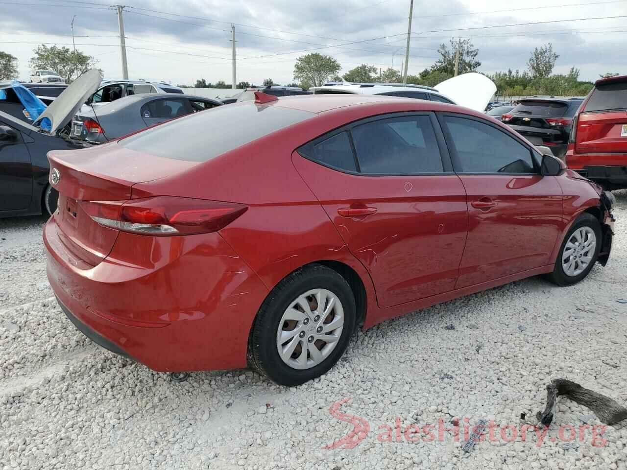 5NPD74LF2HH197529 2017 HYUNDAI ELANTRA