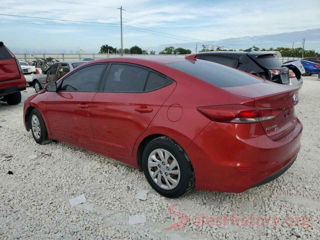 5NPD74LF2HH197529 2017 HYUNDAI ELANTRA