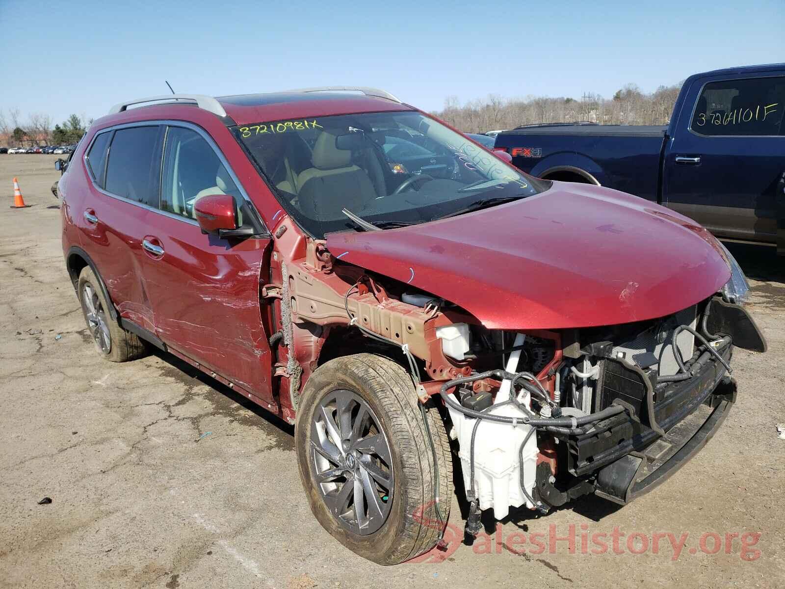 5N1AT2MV6GC742503 2016 NISSAN ROGUE