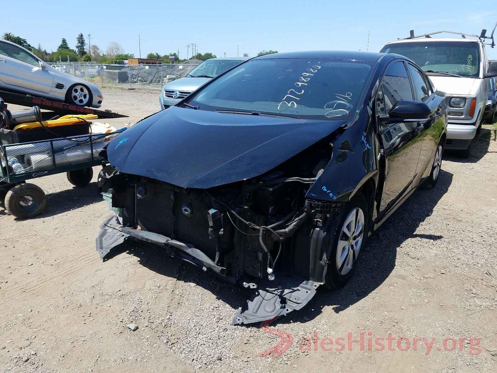 JTDKBRFU0H3042809 2017 TOYOTA PRIUS