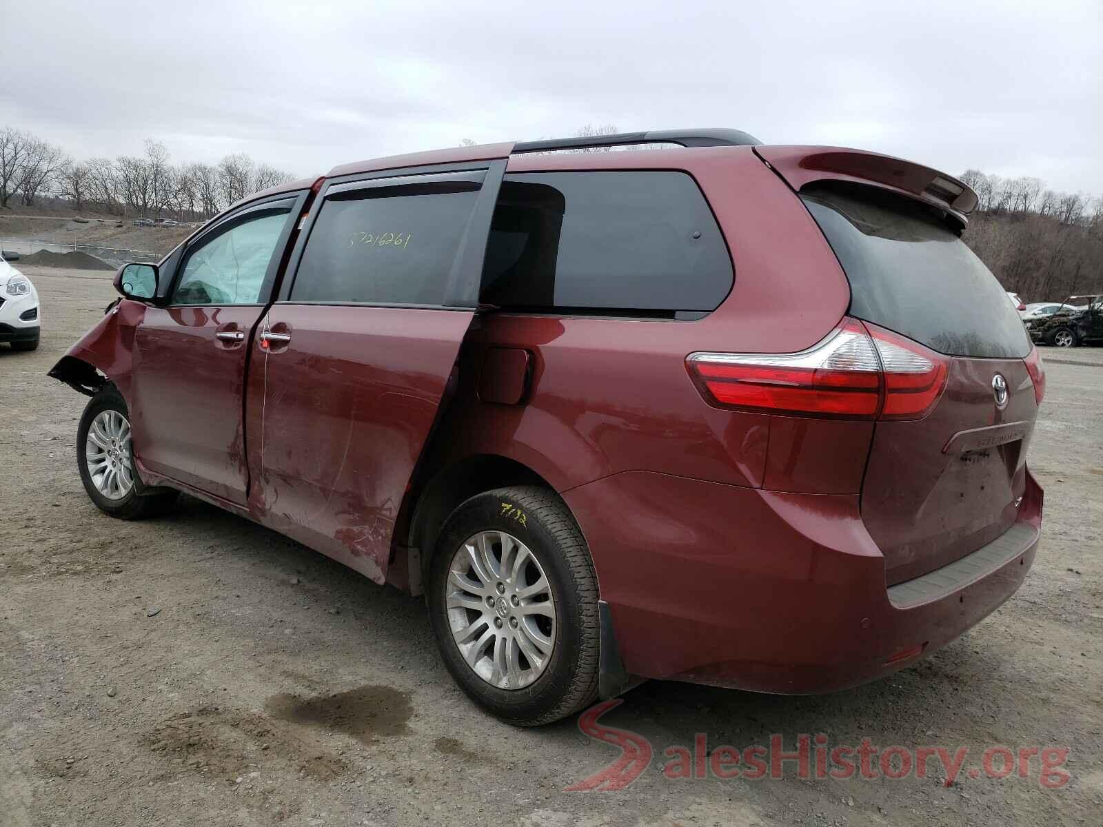 5TDYZ3DC7HS817781 2017 TOYOTA SIENNA