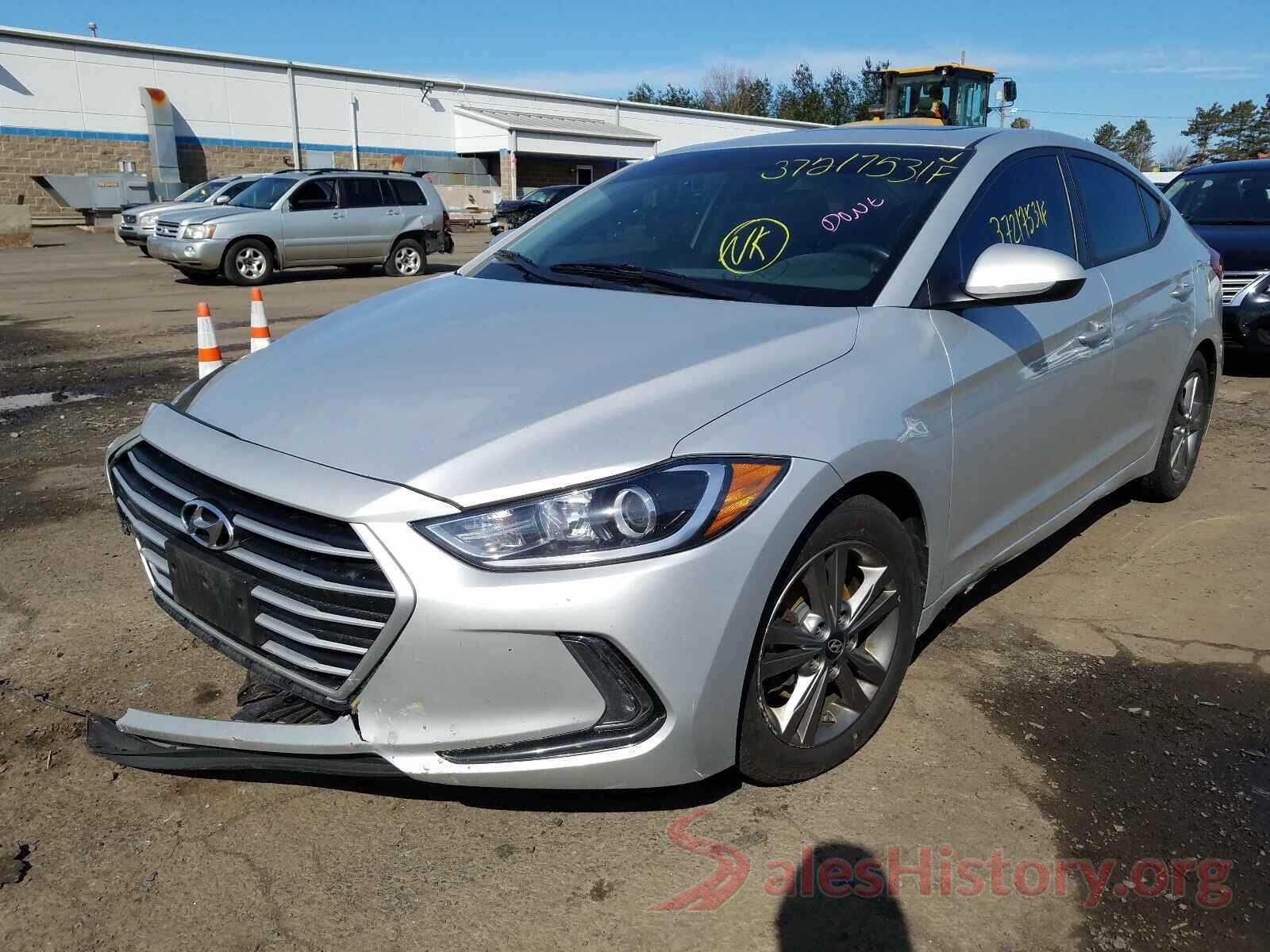 5NPD84LF1HH191816 2017 HYUNDAI ELANTRA