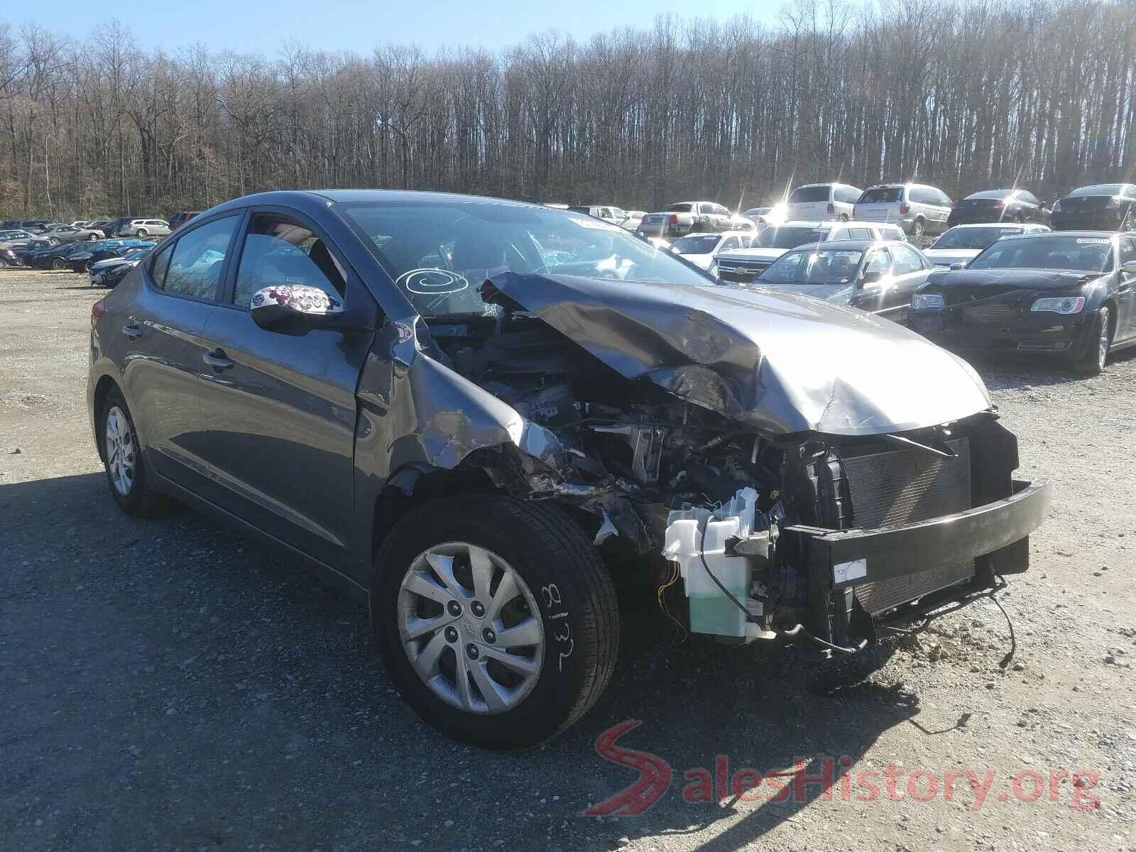 5NPD74LF9JH353684 2018 HYUNDAI ELANTRA