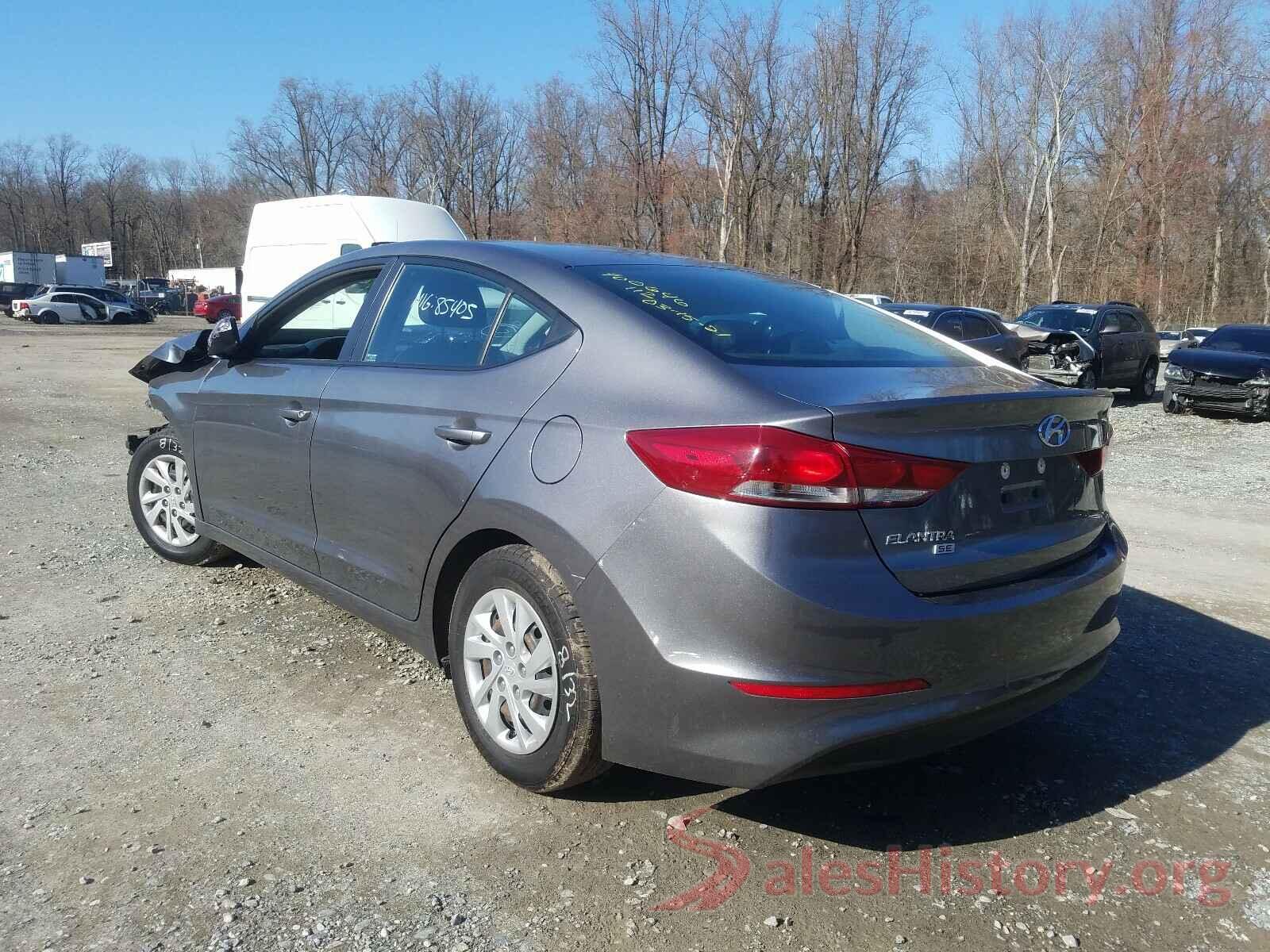 5NPD74LF9JH353684 2018 HYUNDAI ELANTRA