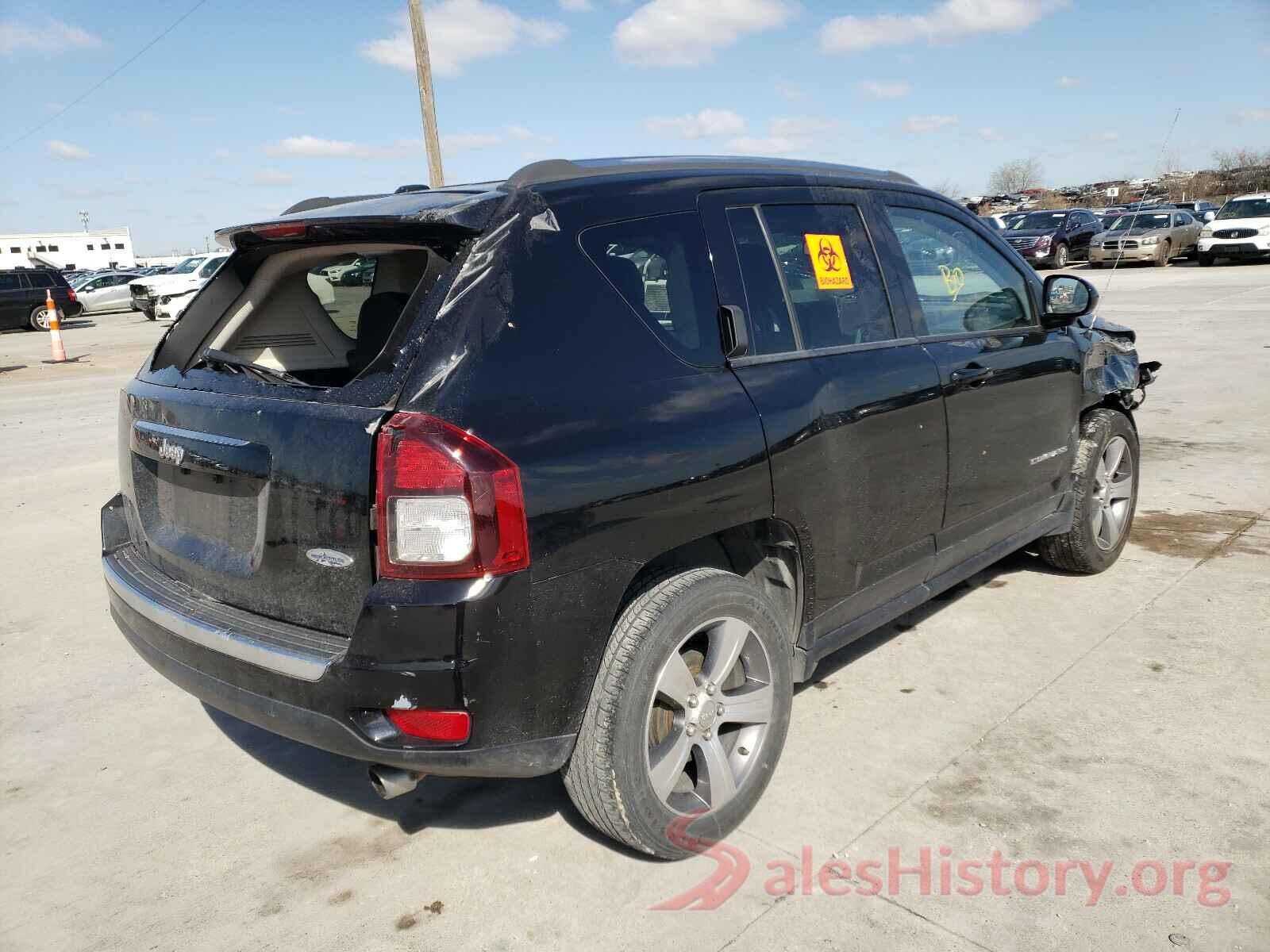 1C4NJCEB8HD166172 2017 JEEP COMPASS