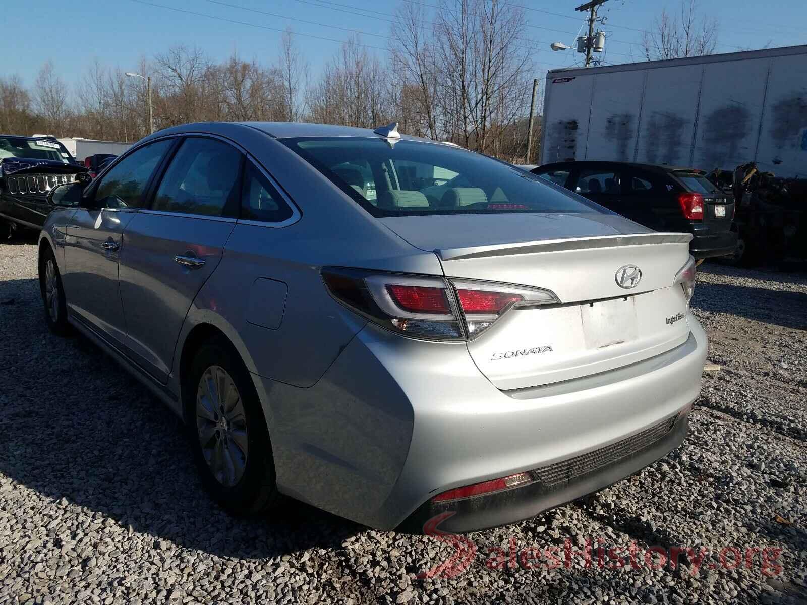 KMHE24L1XHA057447 2017 HYUNDAI SONATA