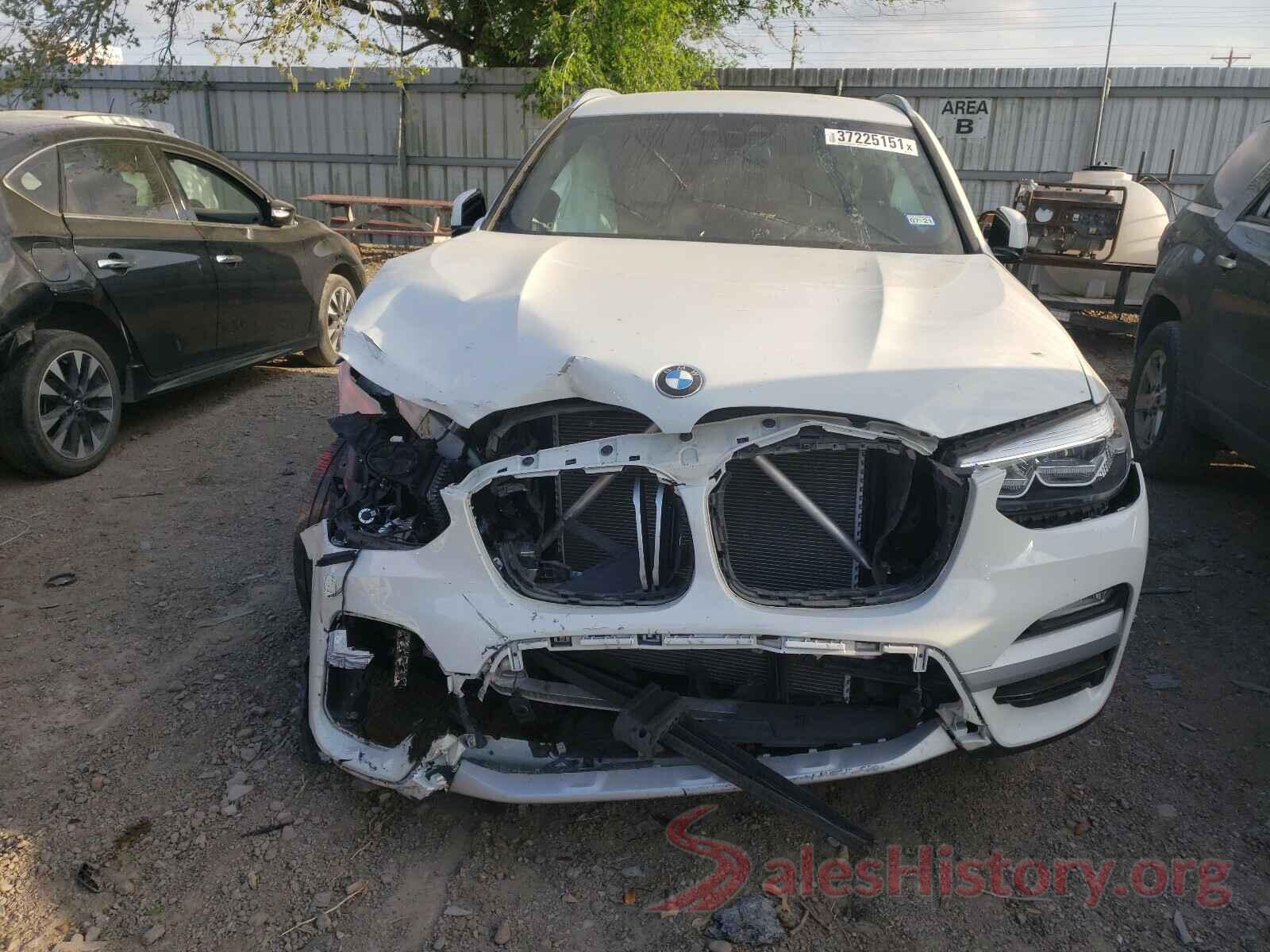 5UXTR7C58KLF37110 2019 BMW X3