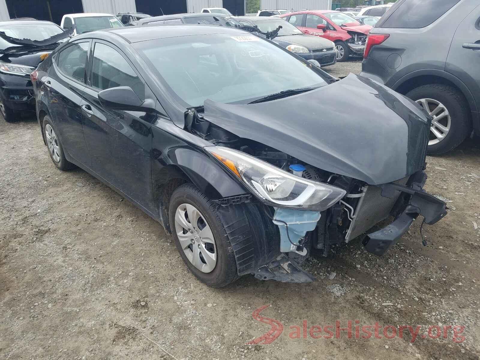 5NPDH4AE7GH719934 2016 HYUNDAI ELANTRA