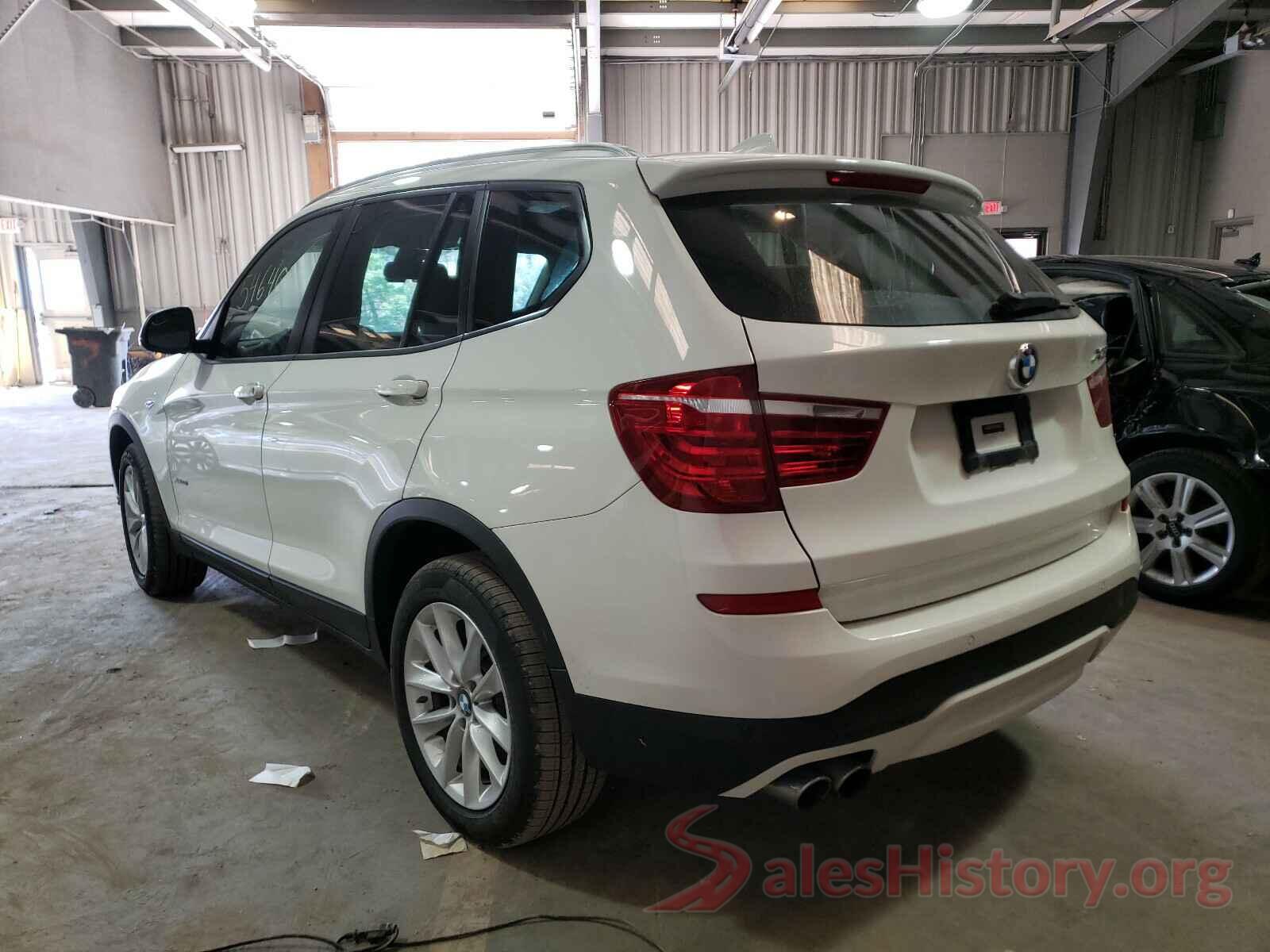 5UXWX9C53H0T10879 2017 BMW X3