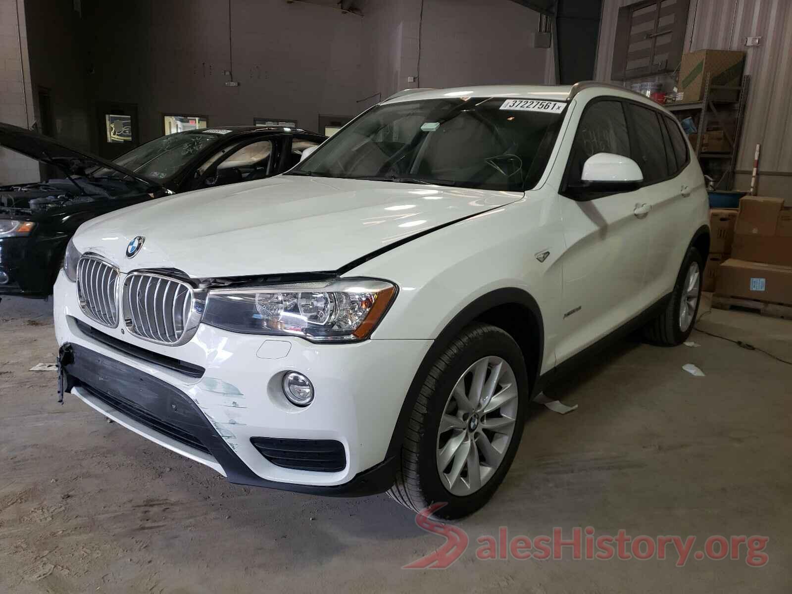 5UXWX9C53H0T10879 2017 BMW X3