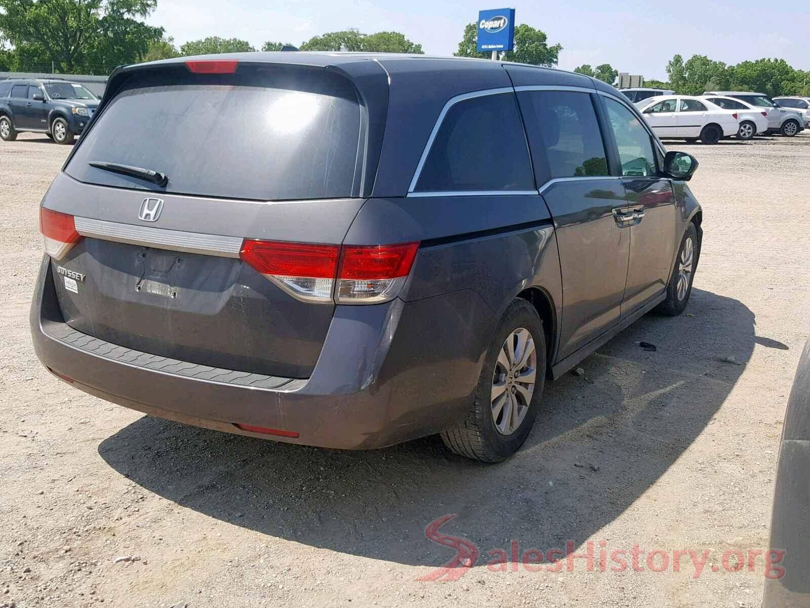 5FNRL5H67FB110445 2015 HONDA ODYSSEY EX