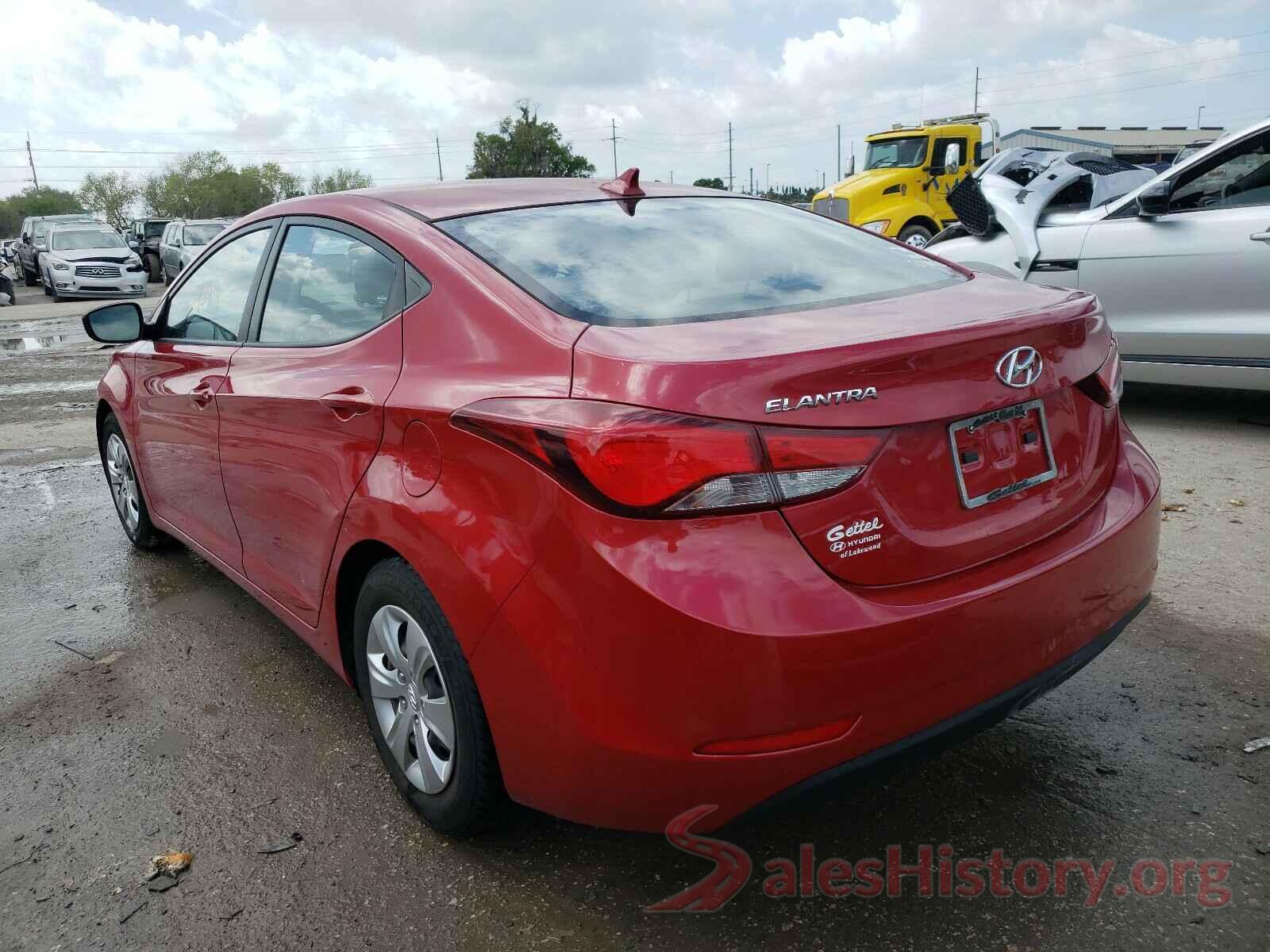 KMHDH4AE9GU478153 2016 HYUNDAI ELANTRA