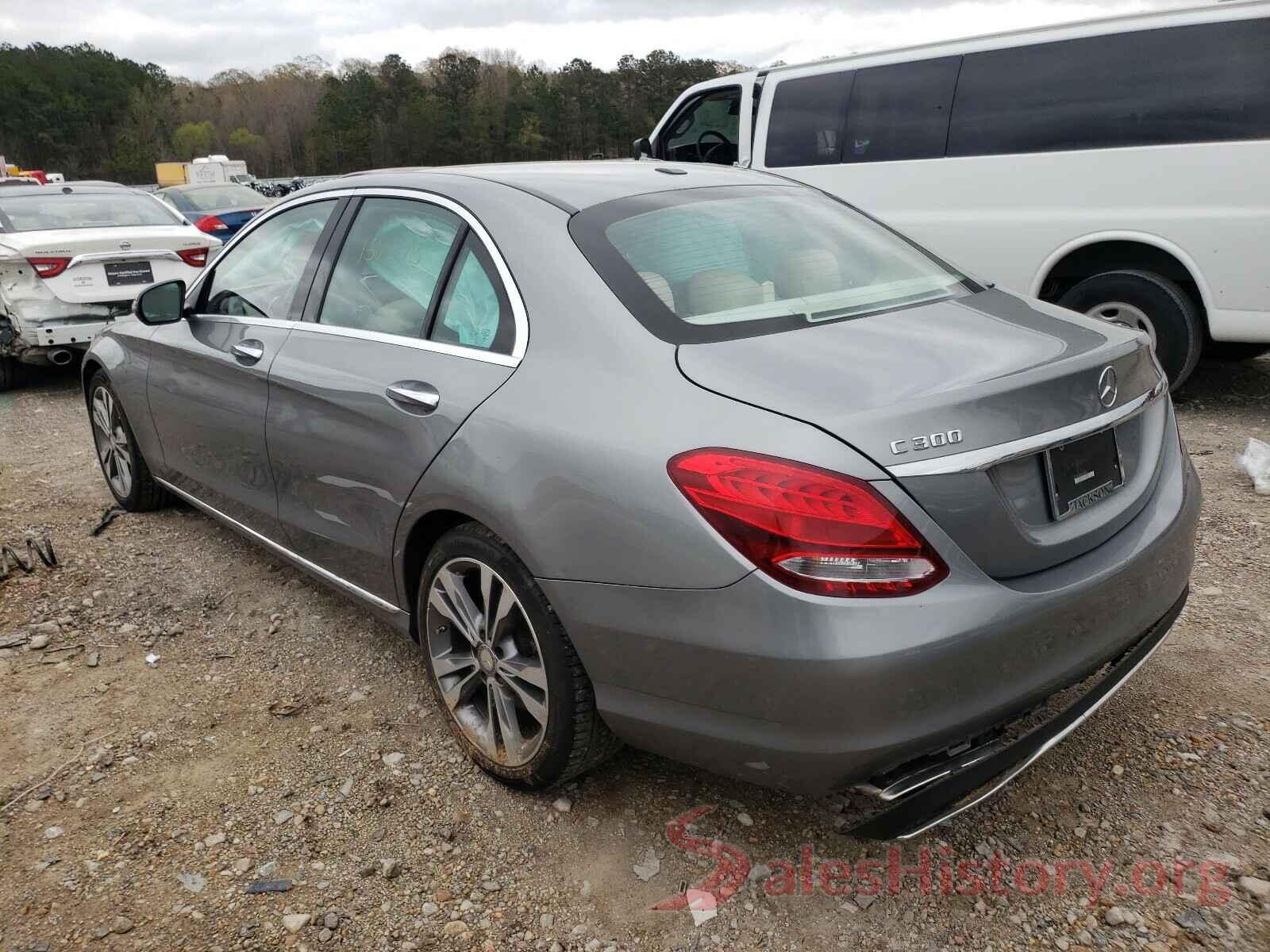 55SWF4JB1GU158843 2016 MERCEDES-BENZ C-CLASS