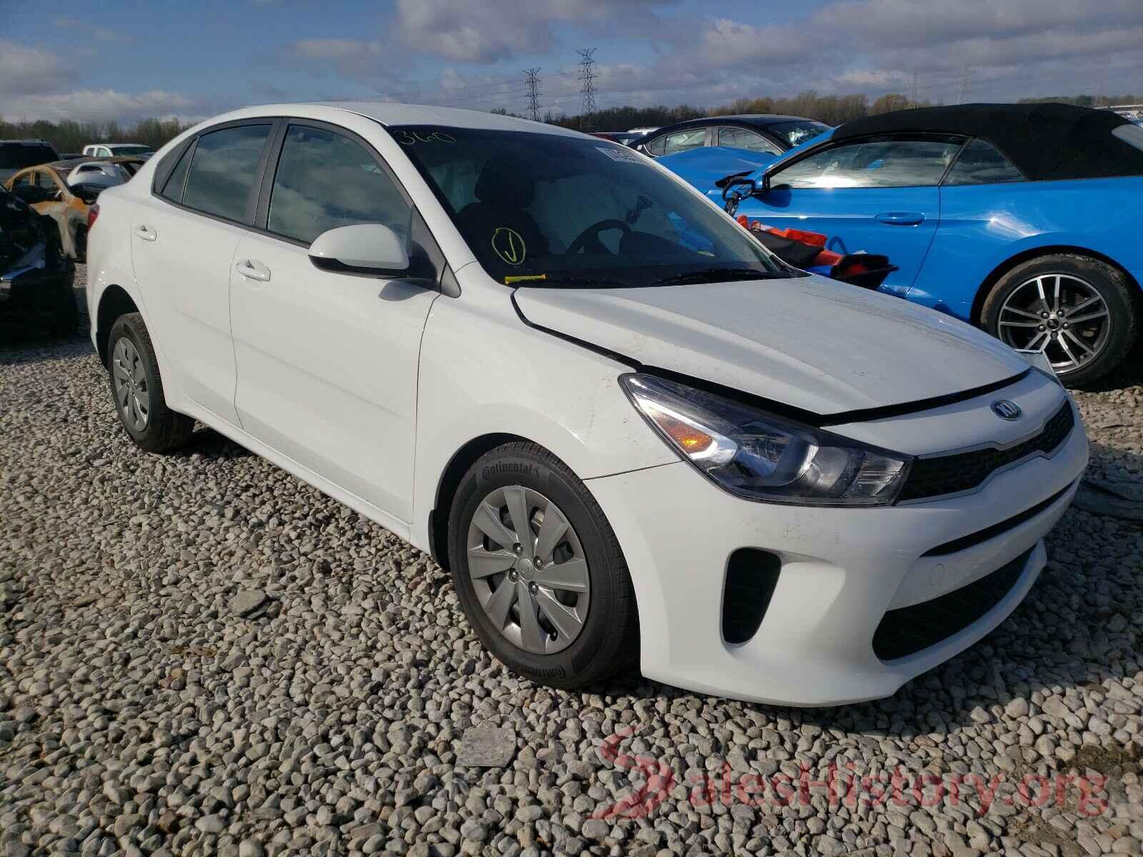 3KPA24AD1LE356928 2020 KIA RIO