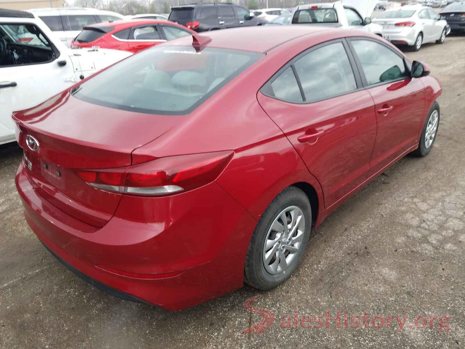 KMHD74LF1HU108728 2017 HYUNDAI ELANTRA