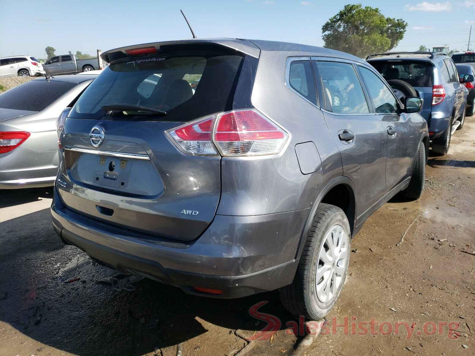 KNMAT2MV1GP719336 2016 NISSAN ROGUE