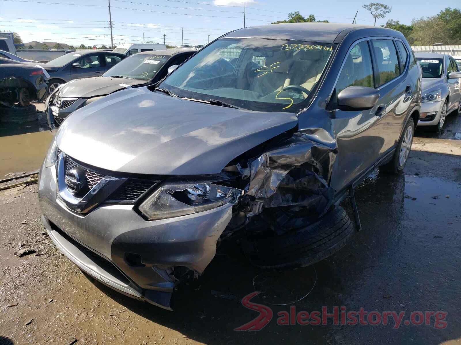 KNMAT2MV1GP719336 2016 NISSAN ROGUE