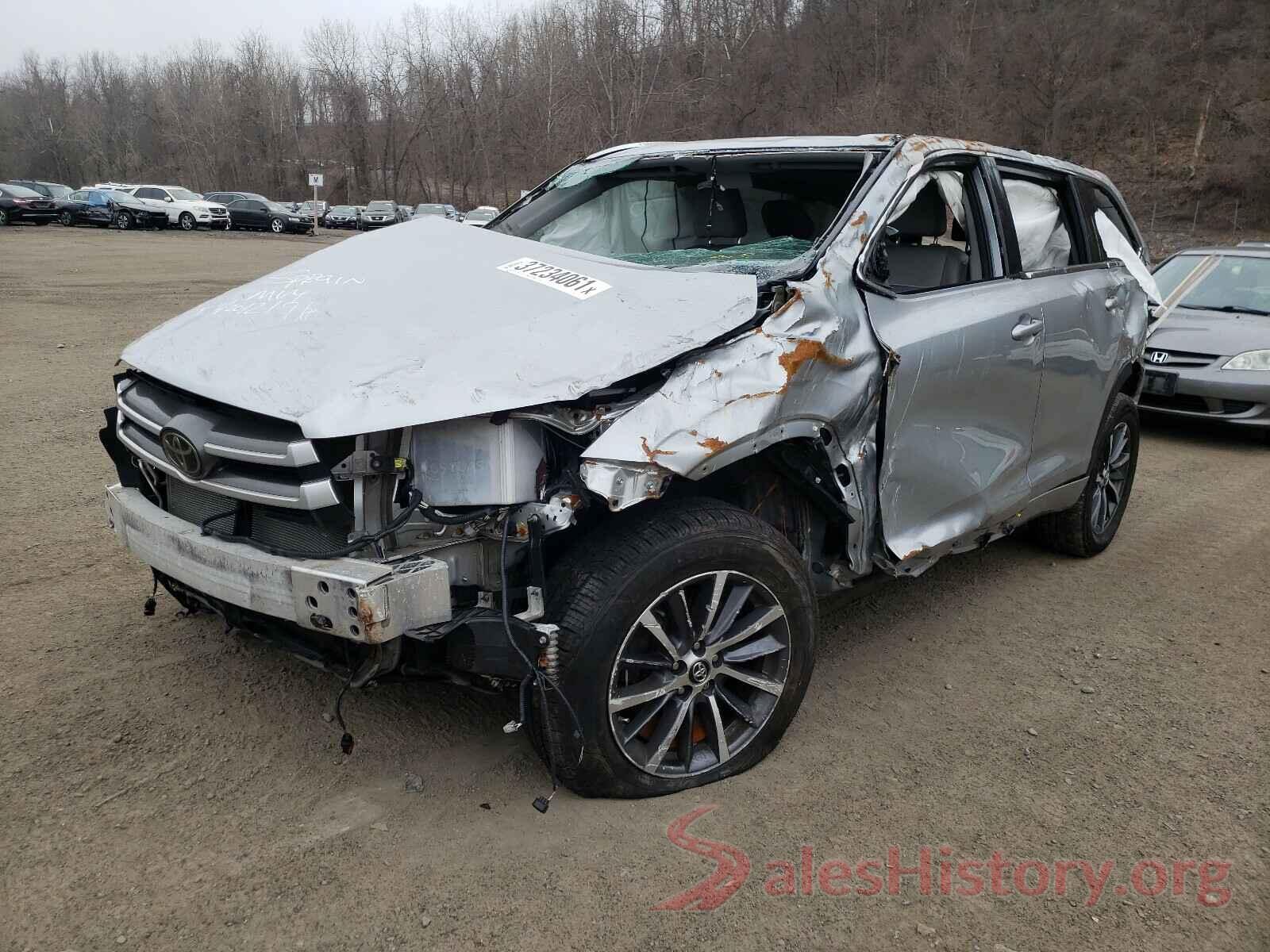 5TDJZRFH3JS872361 2018 TOYOTA HIGHLANDER