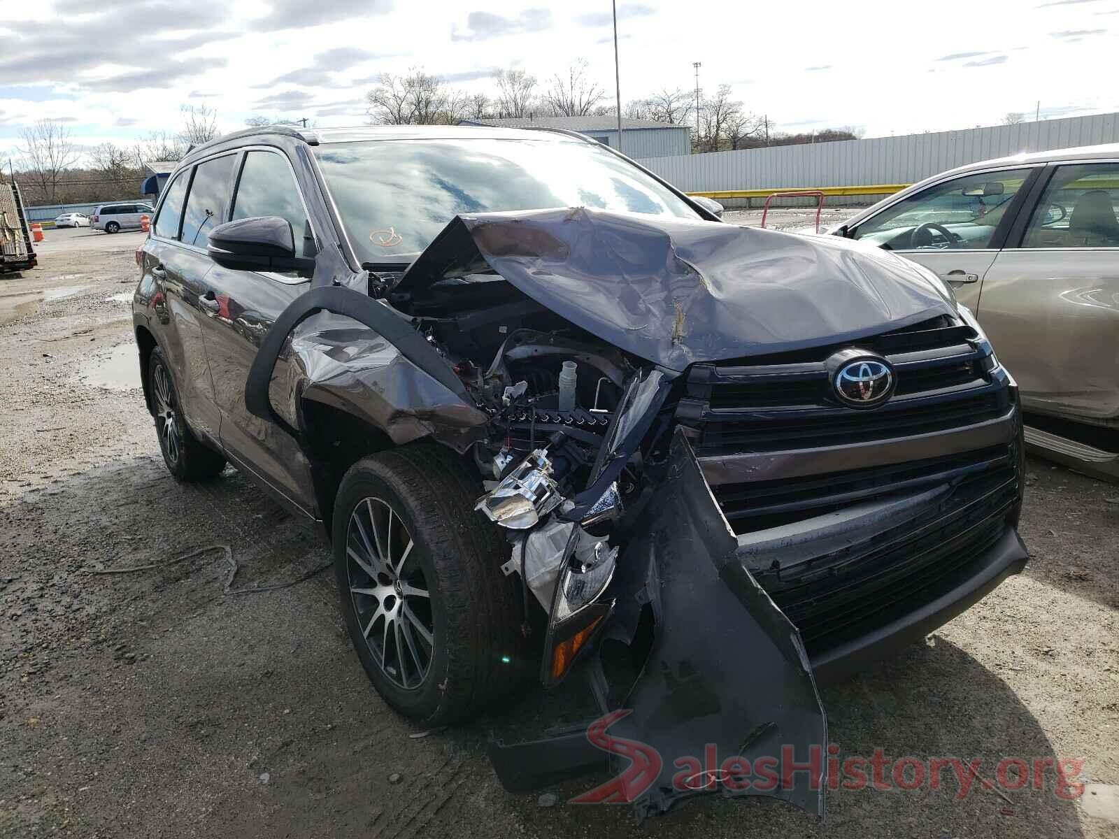 5TDJZRFH4HS509237 2017 TOYOTA HIGHLANDER