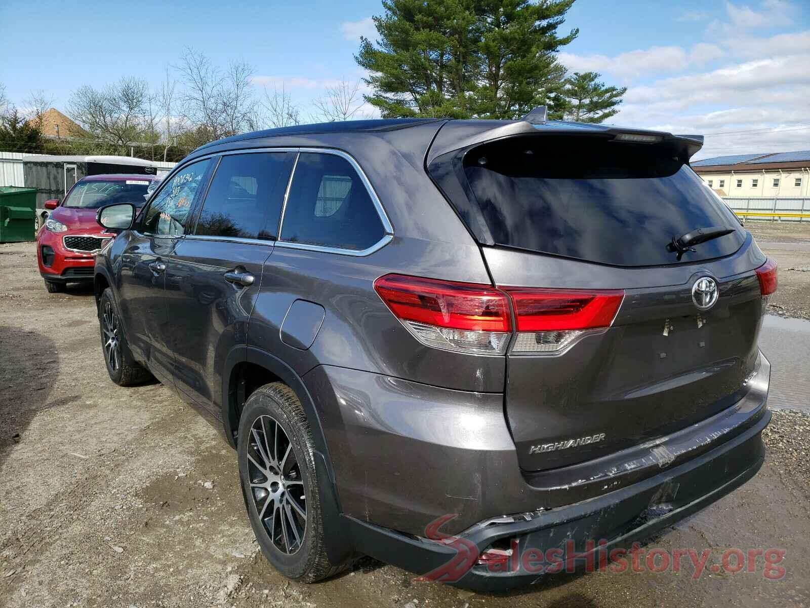 5TDJZRFH4HS509237 2017 TOYOTA HIGHLANDER