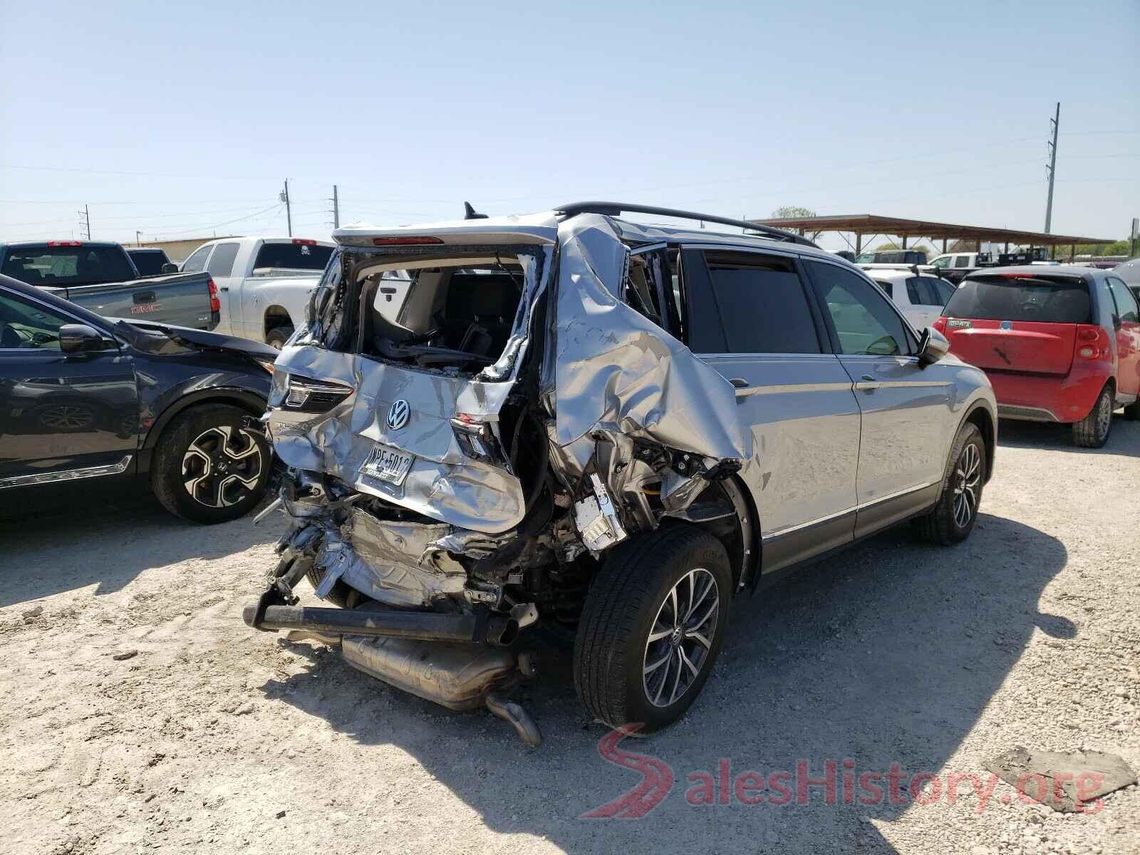 3VV3B7AX4LM101122 2020 VOLKSWAGEN TIGUAN