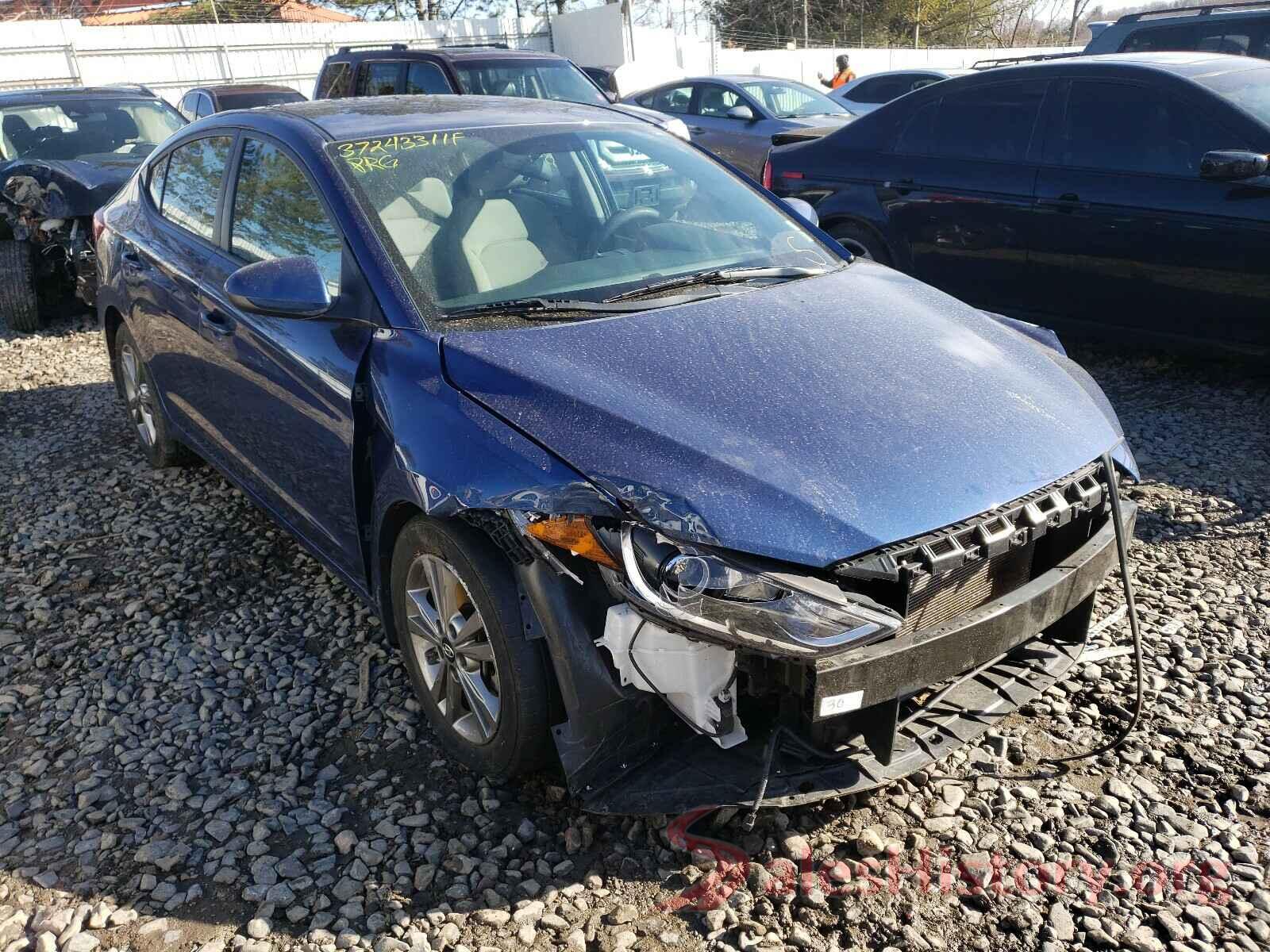 5NPD84LF4JH331086 2018 HYUNDAI ELANTRA