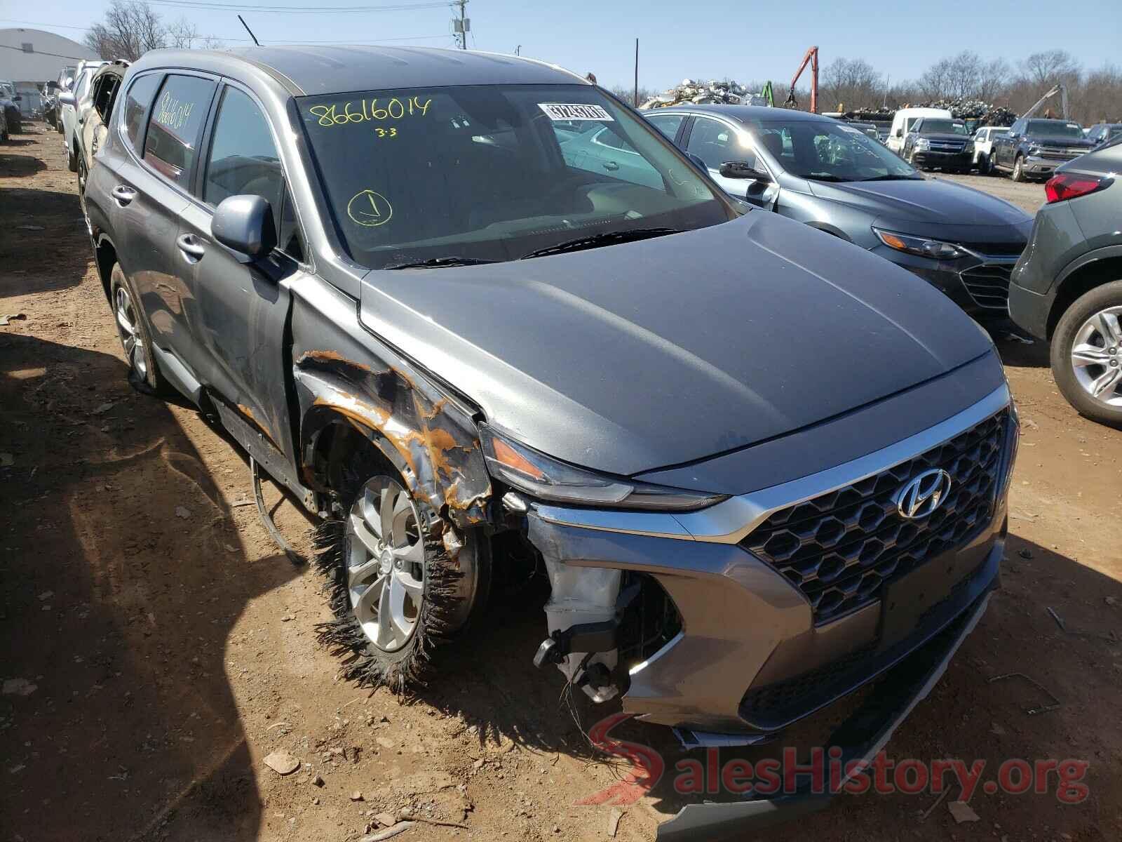 5NMS2CAD1KH128627 2019 HYUNDAI SANTA FE