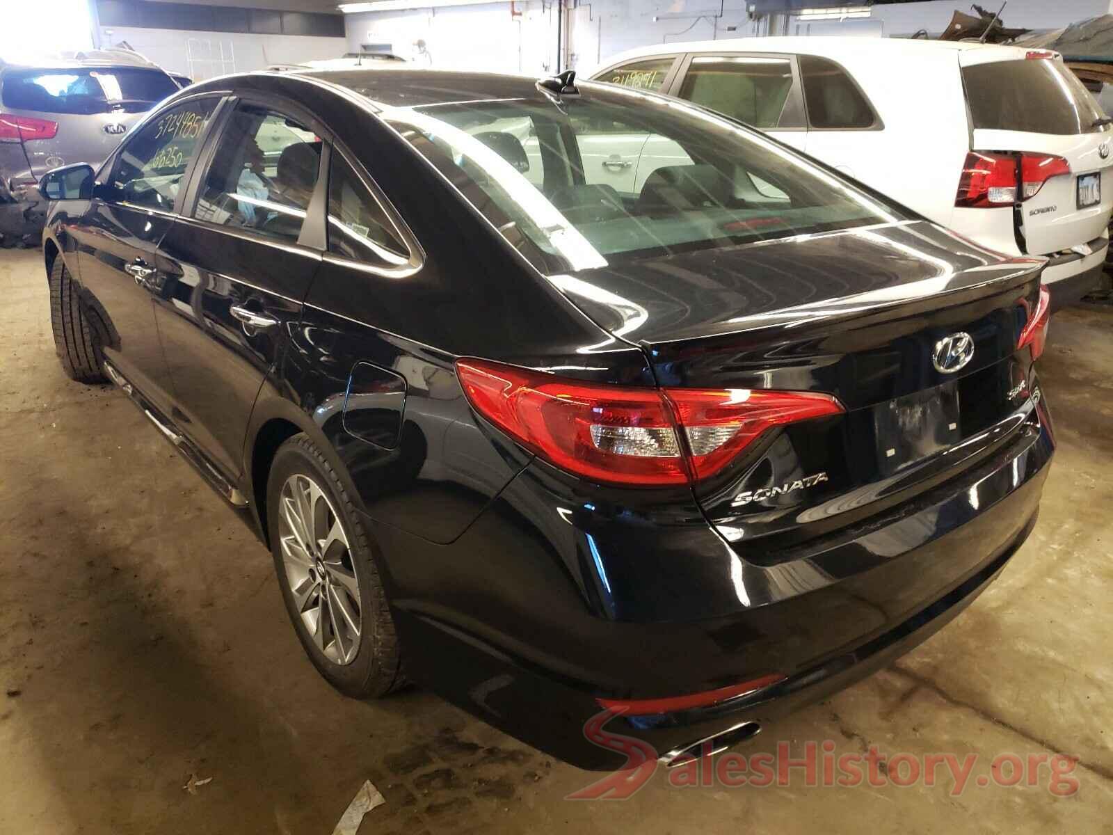 5NPE34AFXHH467707 2017 HYUNDAI SONATA